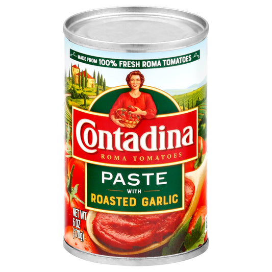 Del Monte With Roasted Garlic Tomato Paste 6 oz