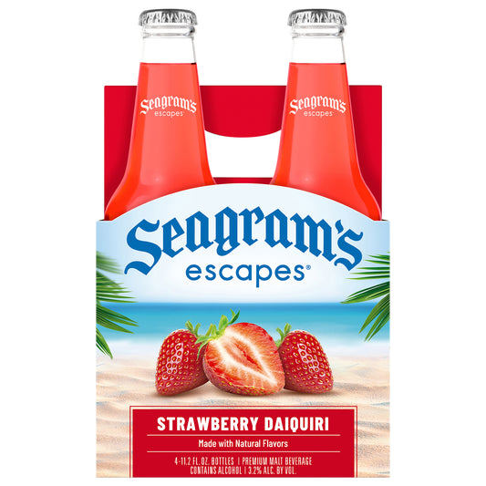 Seagram's Escapes Strawberry Daiquiri - 4pk/11.2oz