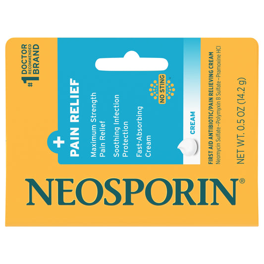 Neosporin + Pain Relief Cream, .5 Oz