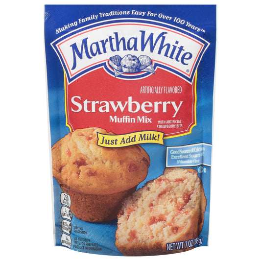 Martha White Strawberry Muffin Mix 7 oz
