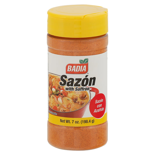 Badia Sazon with Saffron 7 oz