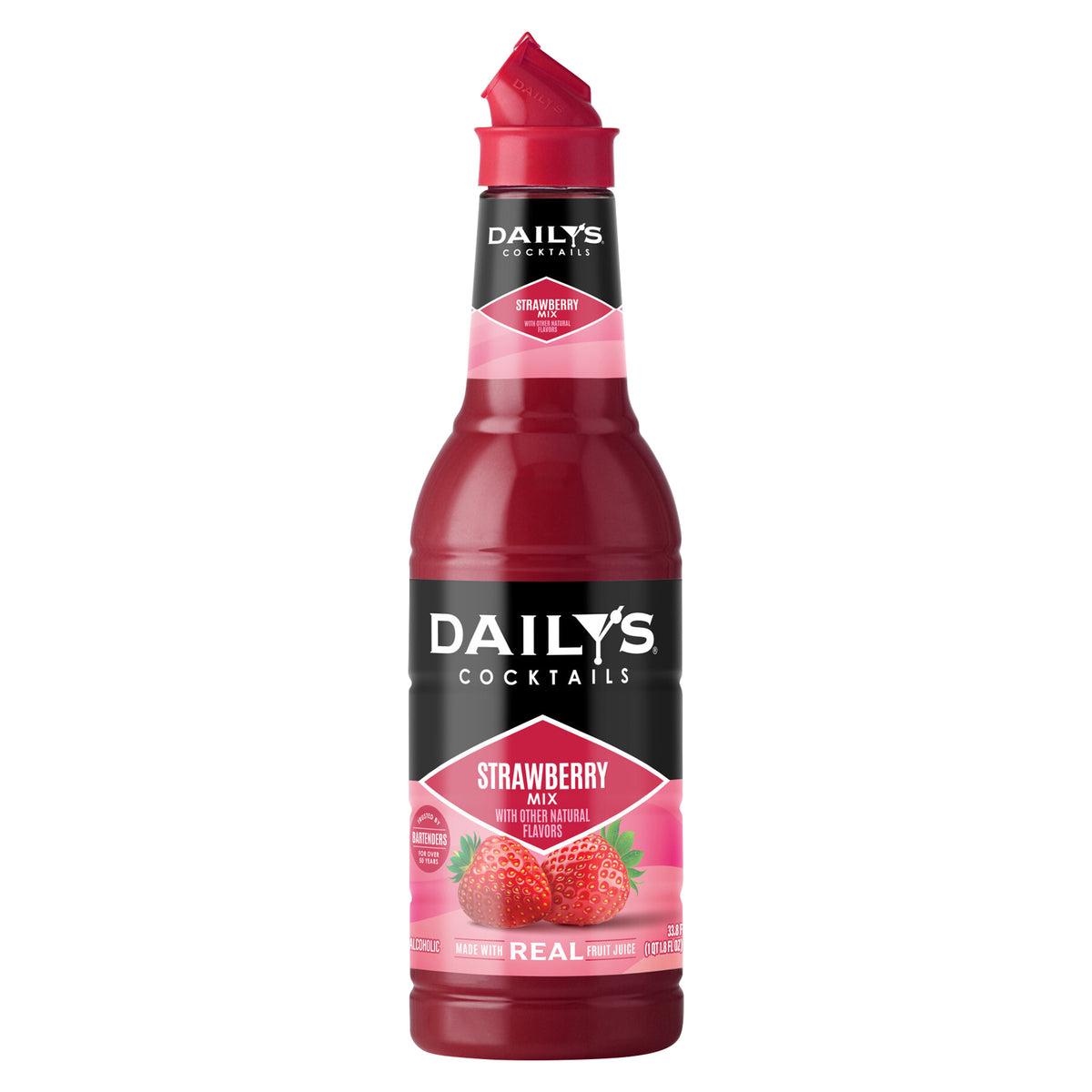 Daily’S Strawberry Cocktail Mix, 1 L Bottle