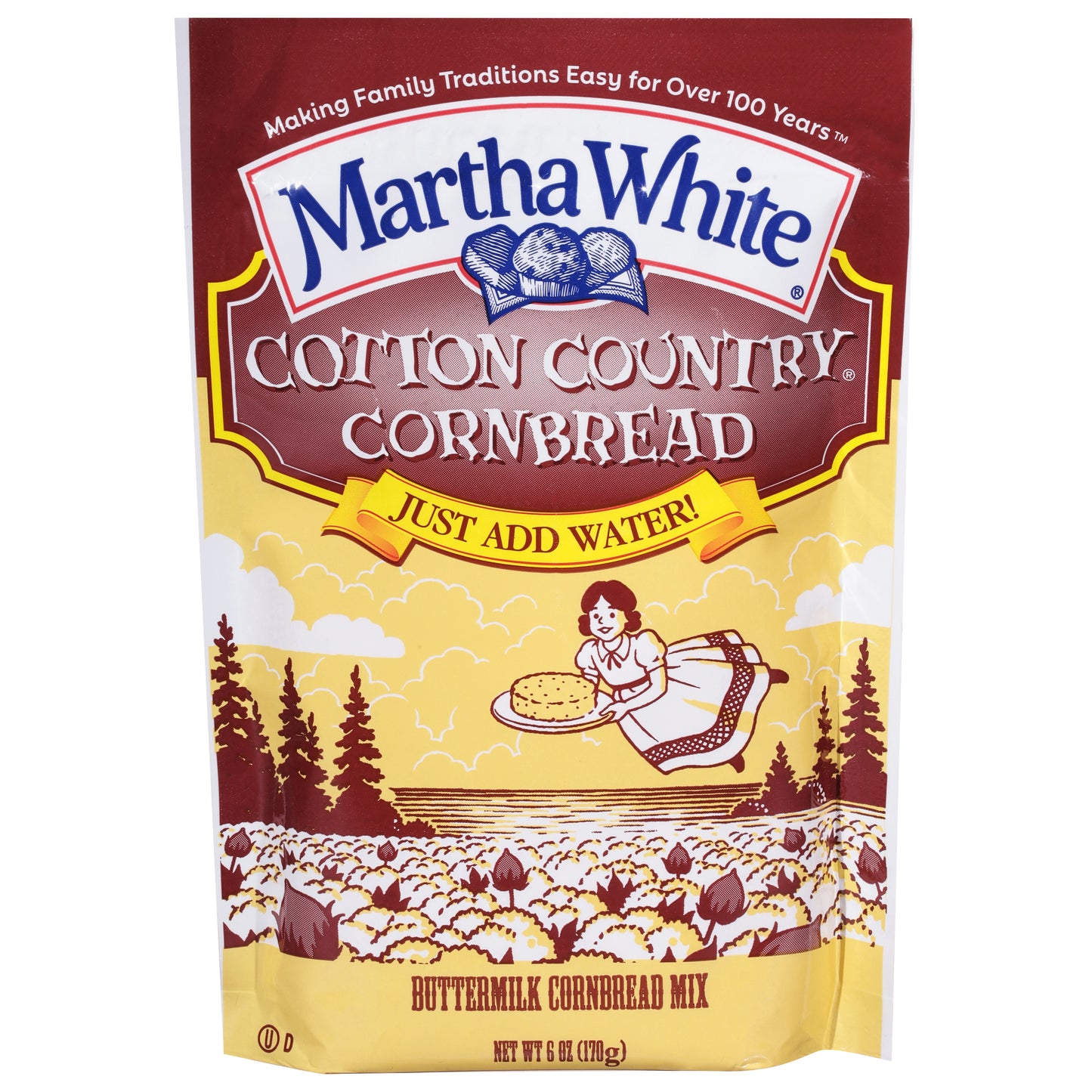 Martha White Cotton Country Buttermilk Cornbread Mix 6 oz