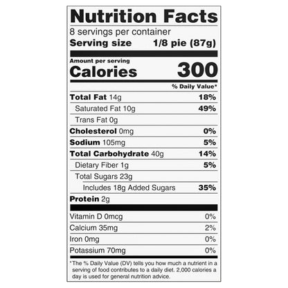 Crav'n Flavor Coconut Creme Pie 24.5 oz