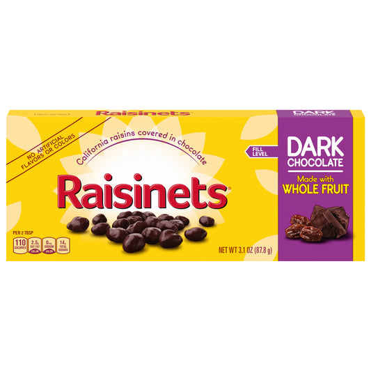 Raisinets Dark Chocolate Raisins 3.1 oz