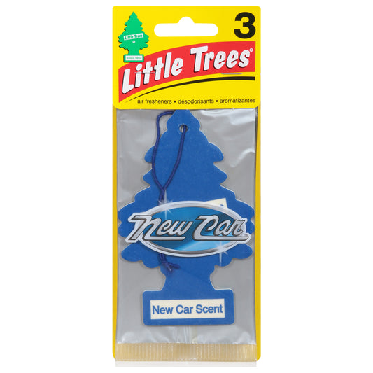 Little Trees New Car Scent Air Fresheners 3 ea
