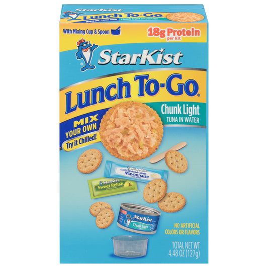 StarKist Lunch To-Go Chunk Light Tuna in Water Lunch Kit 1 ea