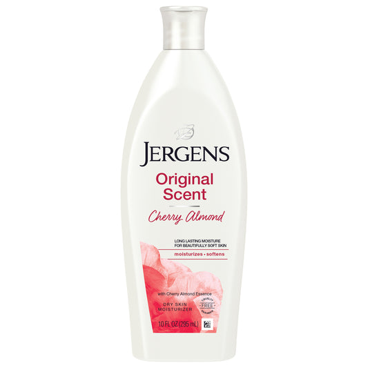 Jergens Original Scent Dry Skin Moisturizer, Body and Hand Lotion, for Long Lasting Skin Hydration, 10 Ounce