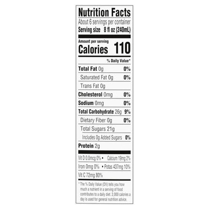 Food Club 100% Premium Orange Juice with Pulp 46 fl oz