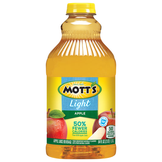 Mott's Apple Light Juice Drink, 64 fl oz bottle