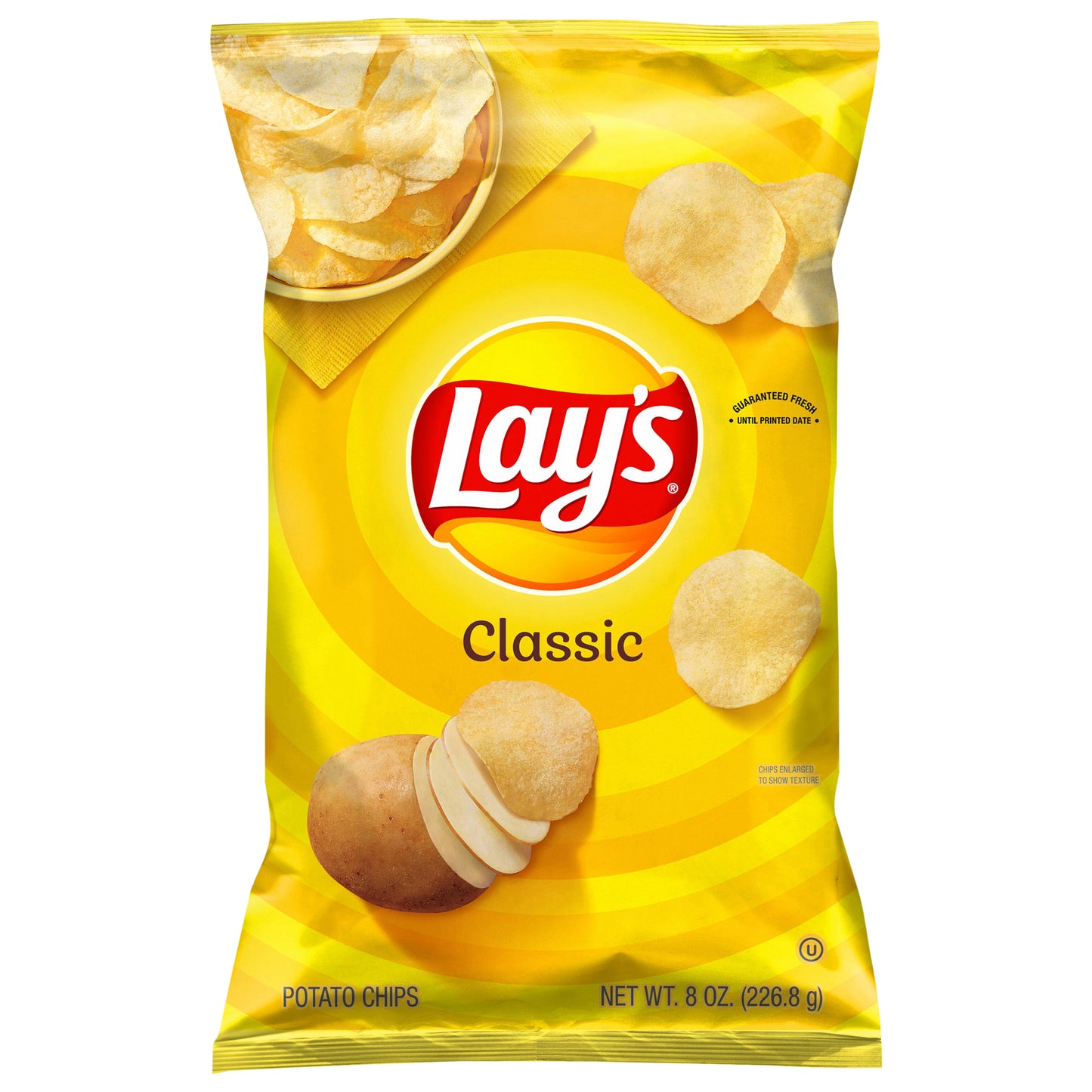 Lay's Potato Chips Classic 8 Oz