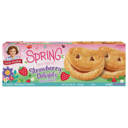 Snack Cakes, Little Debbie Spring Strawberry Delights