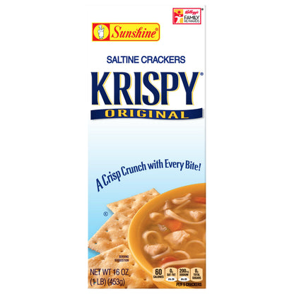 Krispy Original Saltine Crackers 16 oz