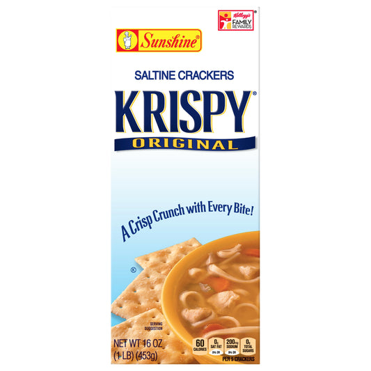 Krispy Original Saltine Crackers 16 oz