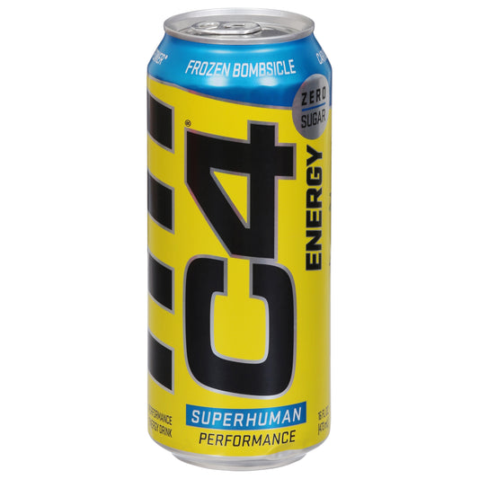 C4 Zero Sugar Performance Frozen Bombsicle Energy Drink 16 fl oz