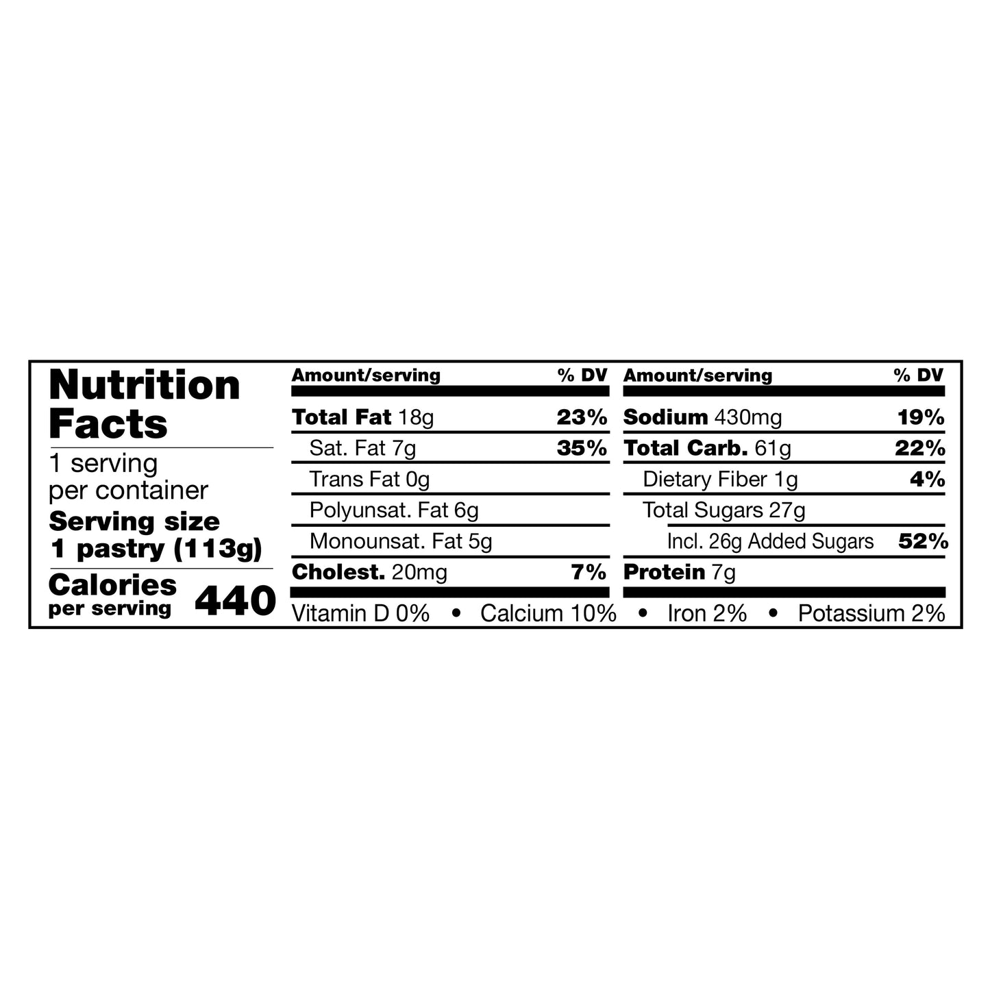 Snack Cakes, Little Debbie Cheese Danish