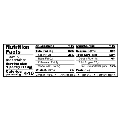 Snack Cakes, Little Debbie Cheese Danish