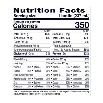 Ensure Plus Nutrition Shake with 13 grams of high-quality protein, Meal Replacement Shakes, Vanilla, 8 fl oz, 6 count