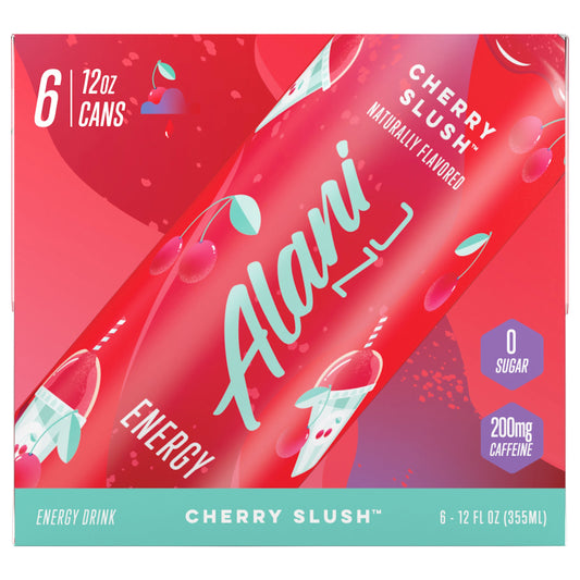 Alani Nu Energy Drink Cherry Slush 6Ct