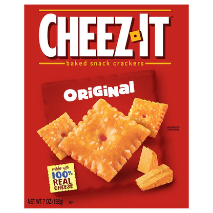 Cheez-It® Original Cheese Crackers - NET WT 7 0Z (198g)