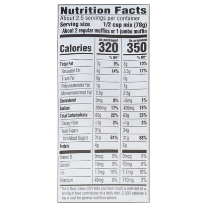 Food Club Wildberry Muffin Mix 7 oz