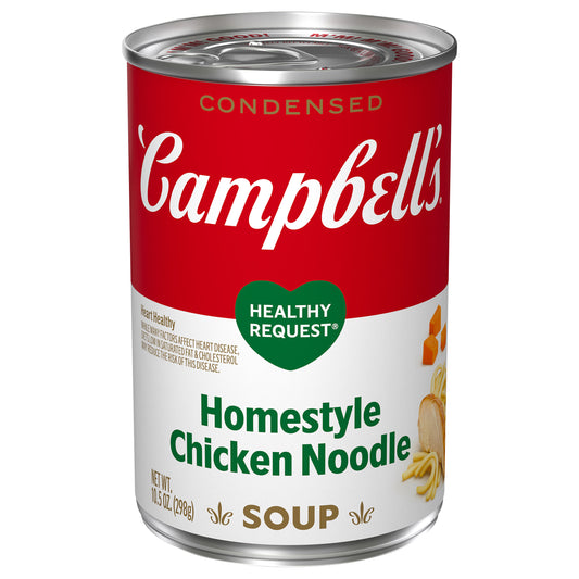 Campbell's Healthy Request Homestyle Chicken Noodle Condensed Soup 10.5 oz