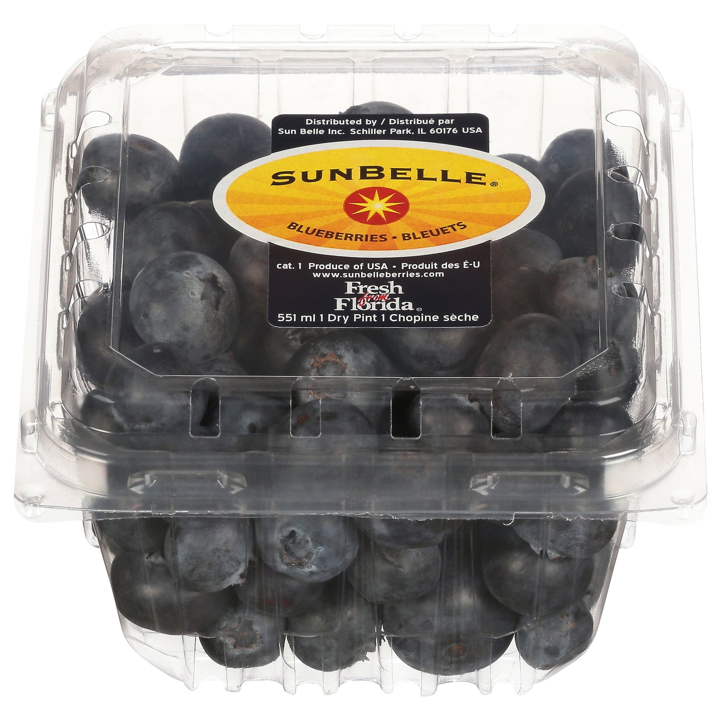 Sun Belle Blueberries 551 ml