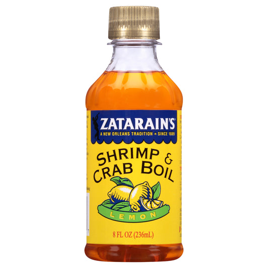 Zatarain's Crab Boil - Liquid - Lemon, 8 fl oz