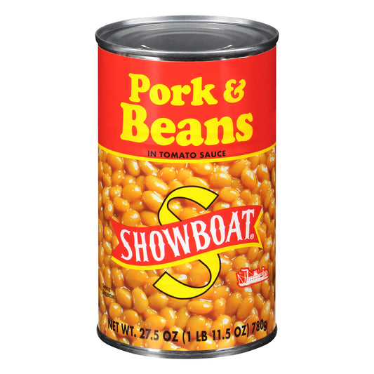 Showboat® Pork & Beans in Tomato Sauce 27.5 oz. Can