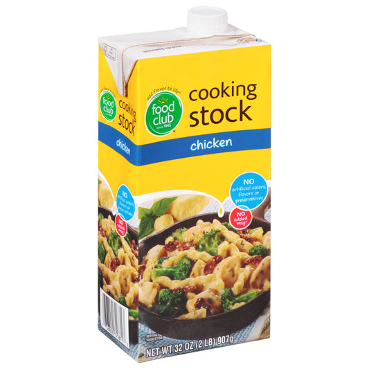 Food Club Chicken Cooking Stock 32 oz