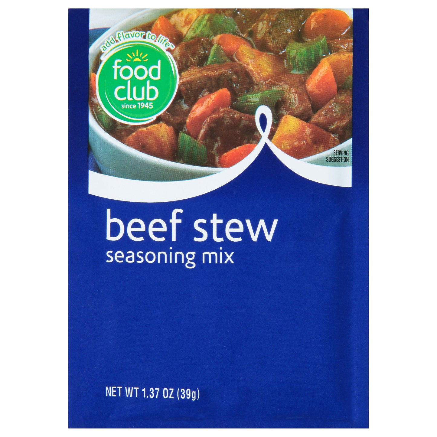 Food Club Beef Stew Seasoning Mix 1.37 oz