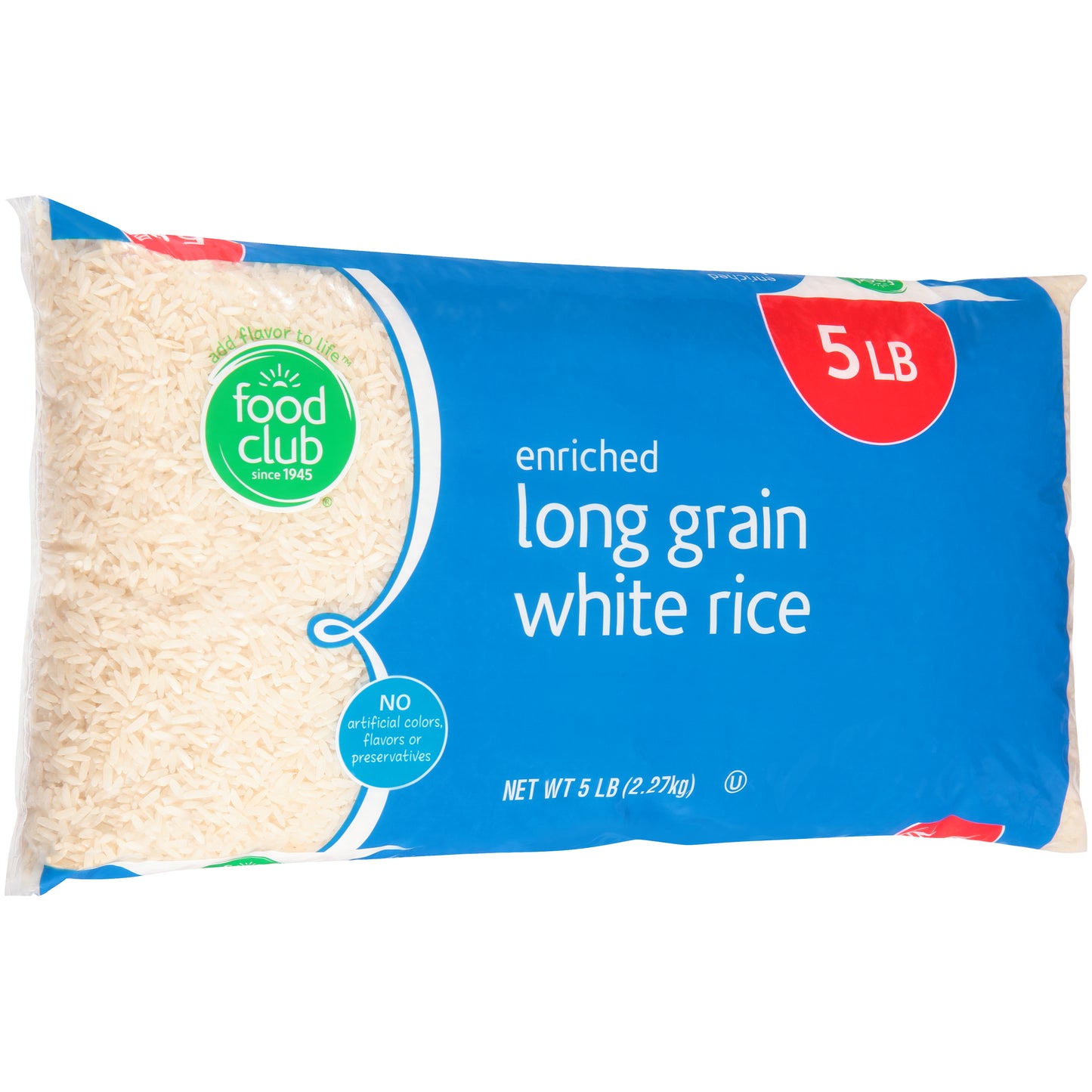 Enriched Long Grain White Rice - 5LB