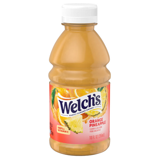 Welch's Orange Pineapple Juice Drink, 10 fl oz On-the-Go Bottle
