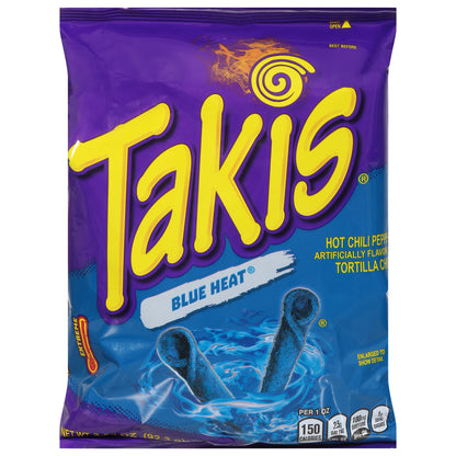 Takis Extreme Blue Heat Tortilla Chips 3.25 oz
