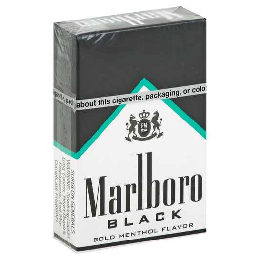 Marlboro Cigarettes 20 ea - BLACK BOLD MENTHOL FLAVOR
