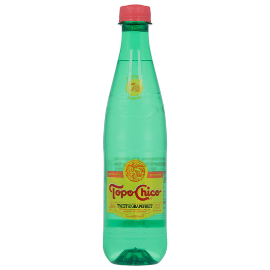Topo Chico Carbonated Twist of Grapefruit Mineral Water 15.5 fl oz