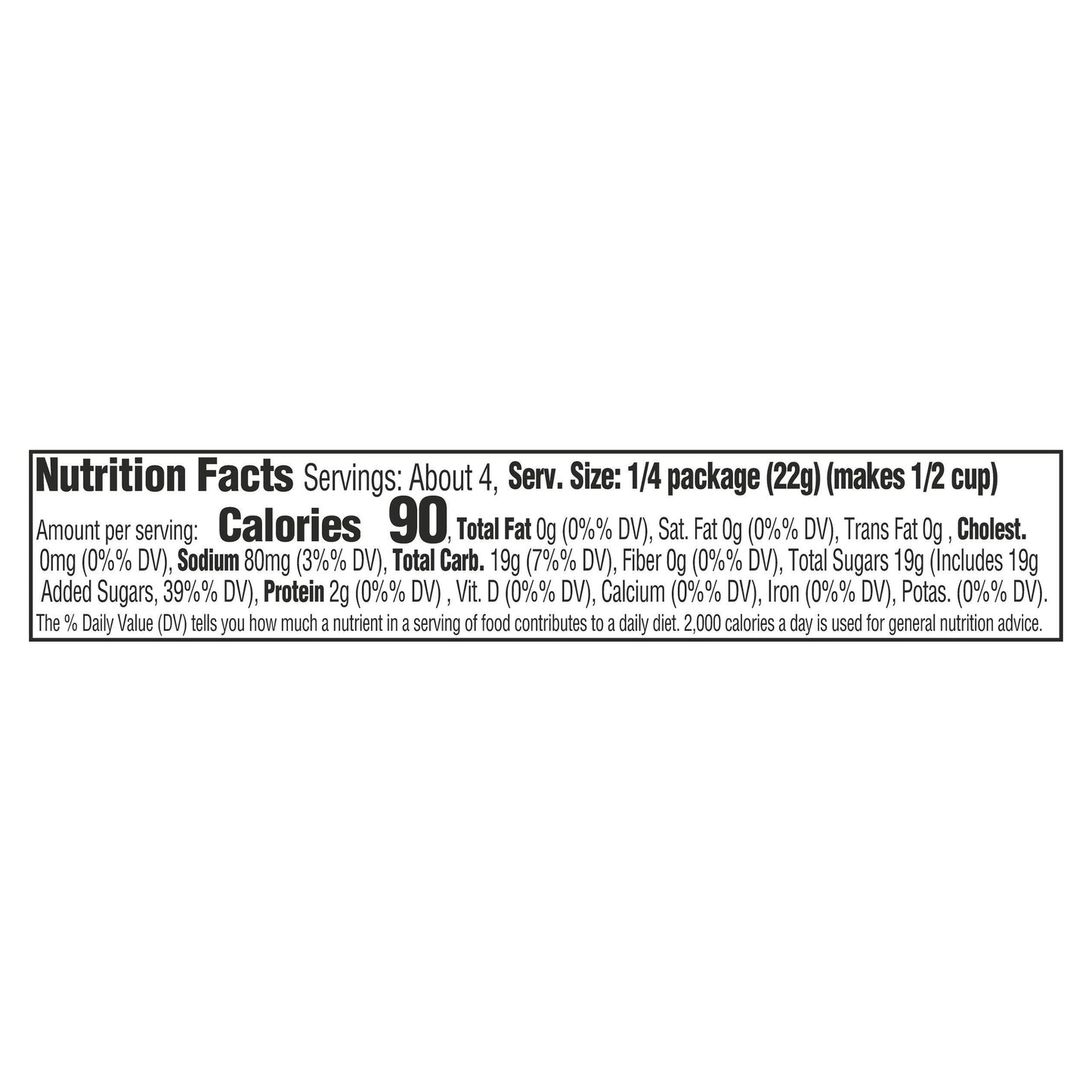 Jell-O Peach Artificially Flavored Gelatin Dessert Mix, 3 oz Box