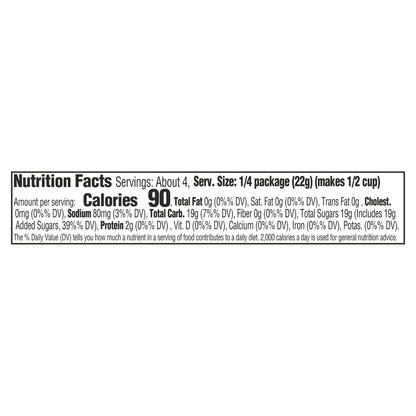 Jell-O Peach Artificially Flavored Gelatin Dessert Mix, 3 oz Box
