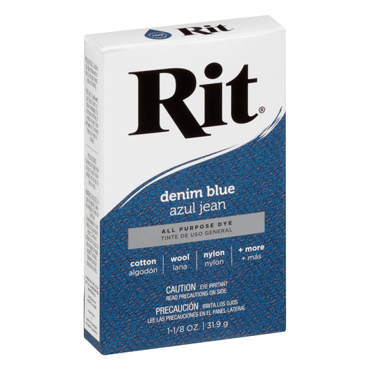 Rit Denim Blue All Purpose Dye 1.125 oz