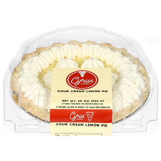 Cyrus O'Leary's Pie Co Sour Cream Lemon Pie 29 oz