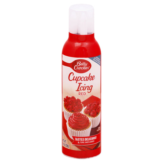 Betty Crocker Red Cupcake Icing 8.4 oz