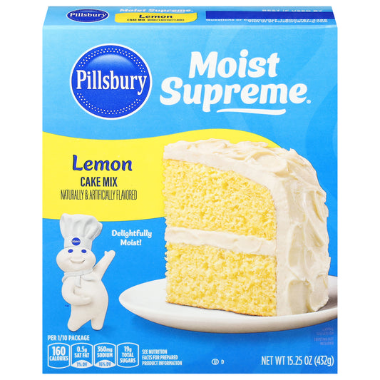 Pillsbury Moist Supreme Lemon Cake Mix 15.25 oz
