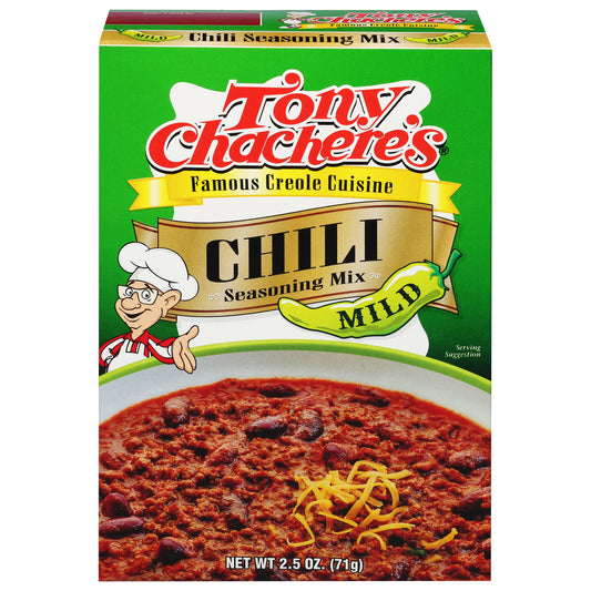 Tony Chachere's Chili Seasoning Mix 2.5 oz