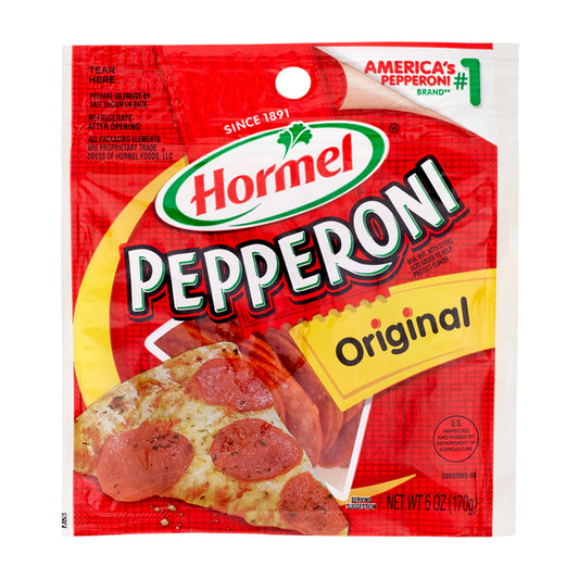 Hormel® Original Pepperoni 6 oz. ZIP-PAK®