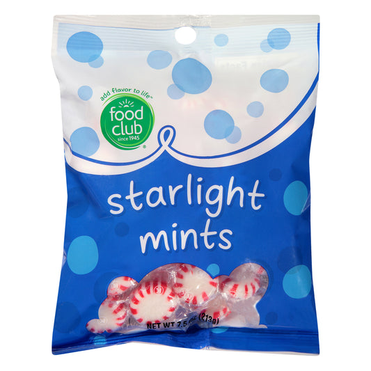 Food Club Starlight Mints 7.5 oz Bag