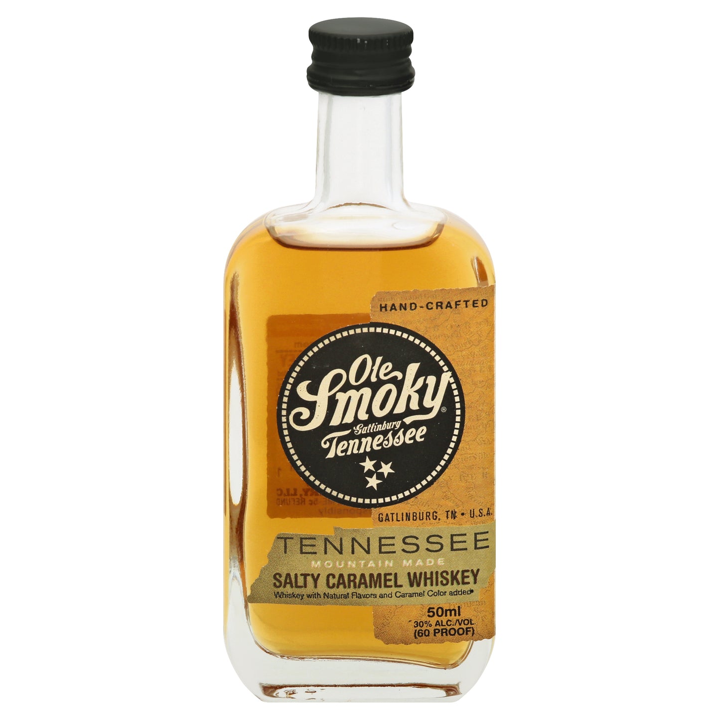 Ole Smoky Tennessee Salty Caramel Whiskey 50 ea