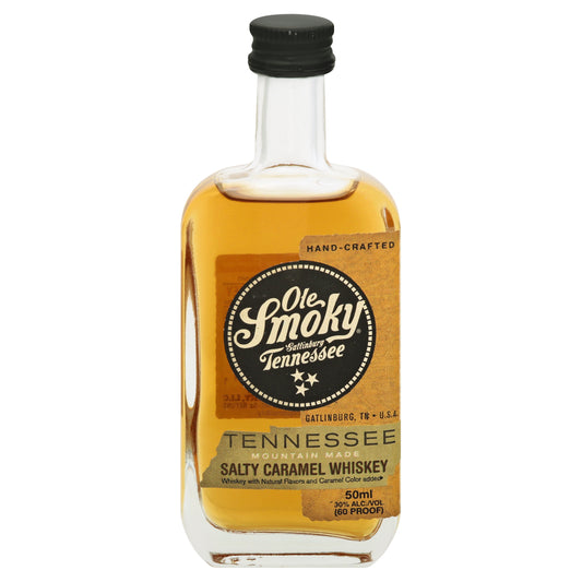 Ole Smoky Tennessee Salty Caramel Whiskey 50 ea