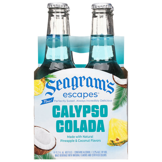 Seagram's Escapes Calypso Colada Malt Beverage 4 - 11.2 fl oz Bottles