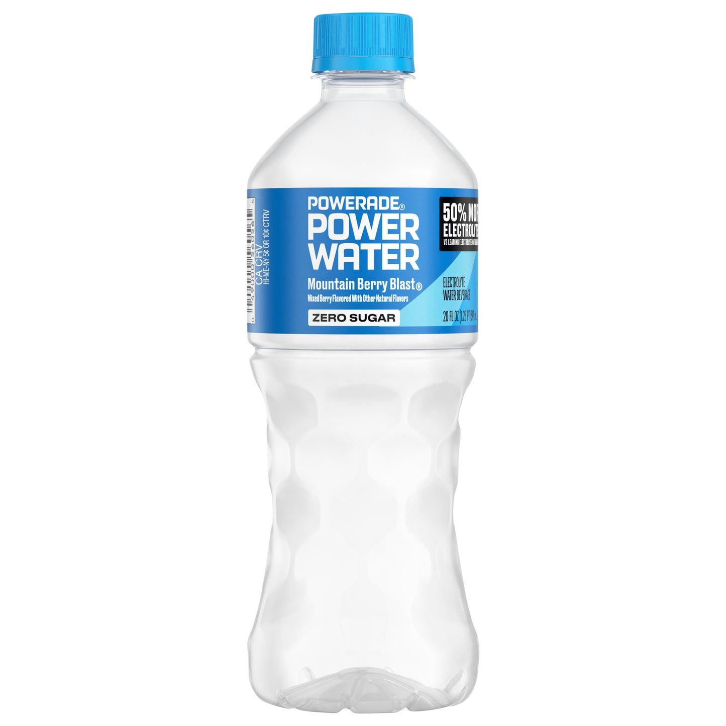 POWERADE Power Water Zero Sugar Mountain Berry Blast Bottle, 20 fl oz