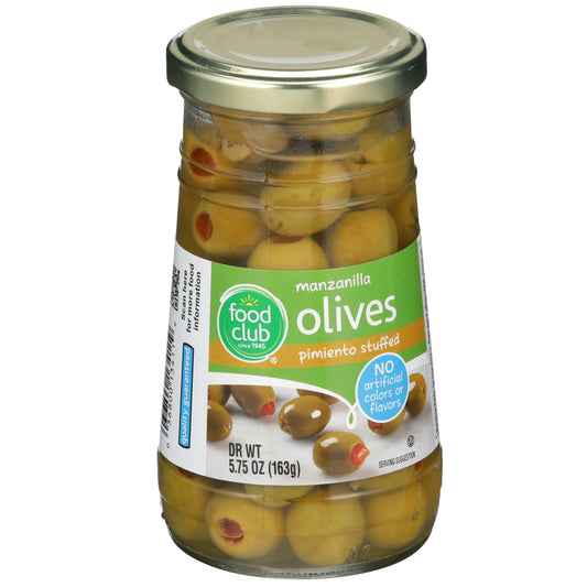Pimiento Stuffed Manzanilla Olives